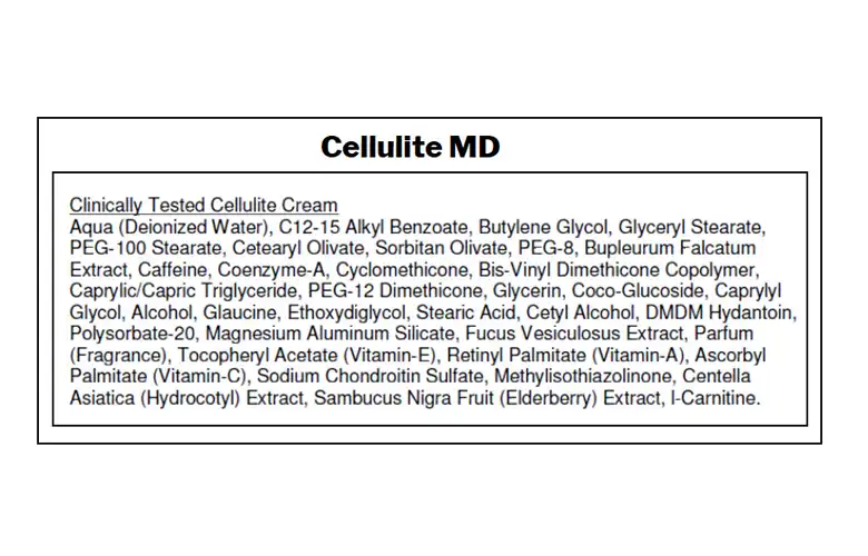 cellulite-md-supplement-fact