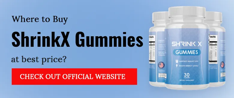 Shrink X Gummies-Banner