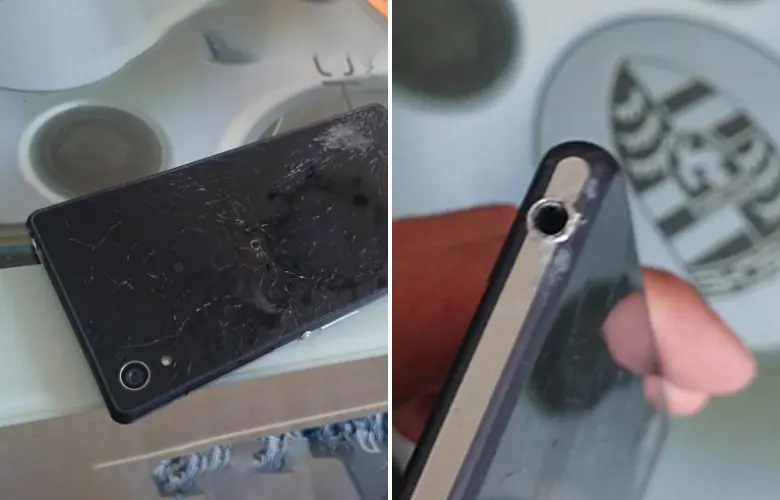 xperia-z2 after-suffering-external damage