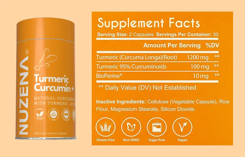 Turmeric Curcumin+