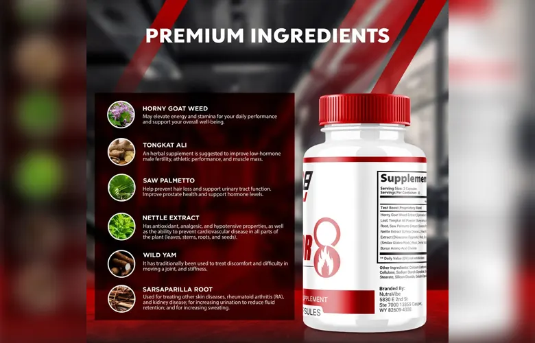 Vigor 8-ingredients