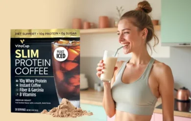 VitaCup Slim Protein Coffee Review: A Delicious Weight Support