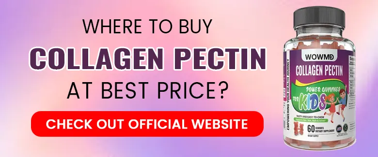 WOWMD Collagen Pectin Power Gummies for kids banner