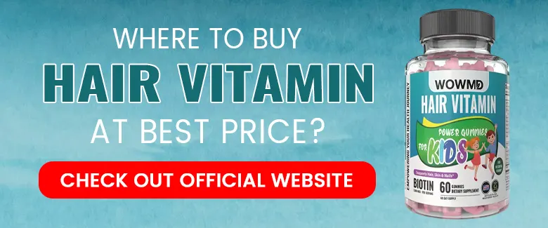 WOWMD Hair Vitamin power-Gummies-for kids