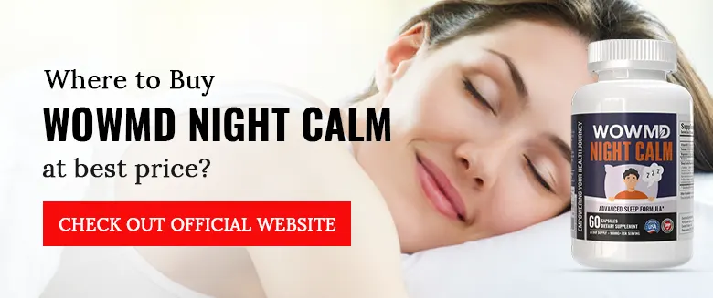 WOWMD Night Calm Advanced Sleep Formula-Banner