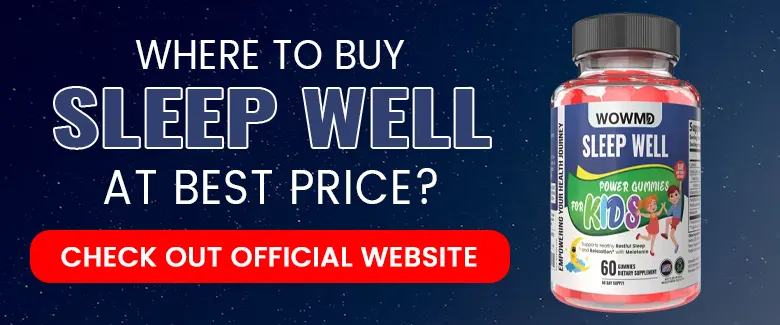 WOWMD Sleep Well Power Gummies for kids-banner